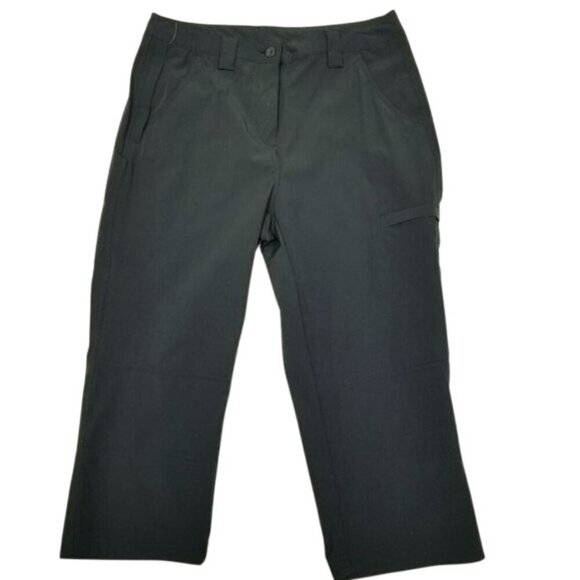 Mountain Warehouse Womens Black Capri Pants UK 10‎ EU 38 US 6 Nylon Elastane - Picture 1 of 8